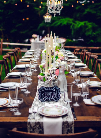 Hire Table Décor - Wedding & Events Melbourne - Country Charm Event Hire