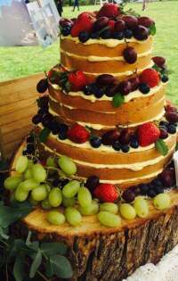 Wood Slice Cake Stand - Extra Large