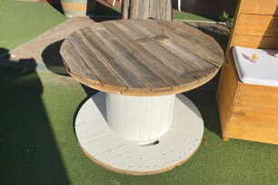 Cotton Reel Table - Large