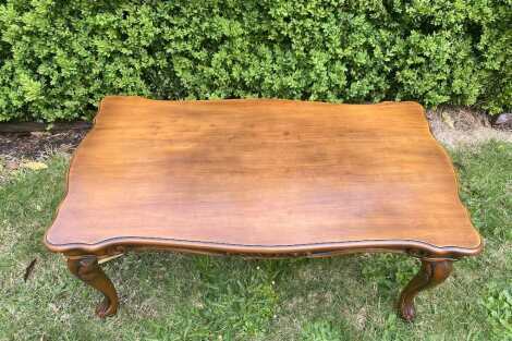 Warm Brown Vintage Coffee Table - Ada