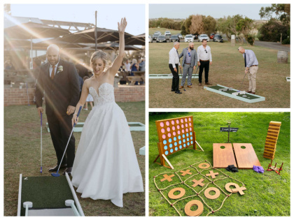 Mini Golf + Giant Lawn Games