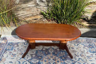Antique Oval Coffee Table - Betsy