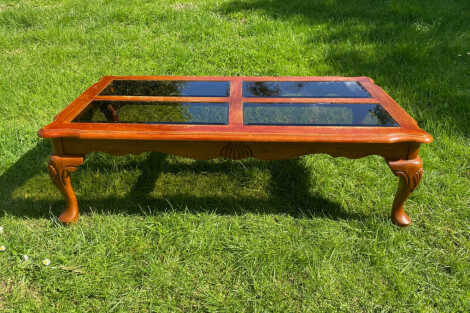 Glass Top Coffee Table - June