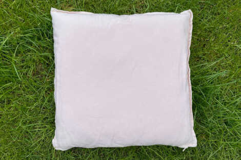 Light Pink Linen Cushion - 45cm