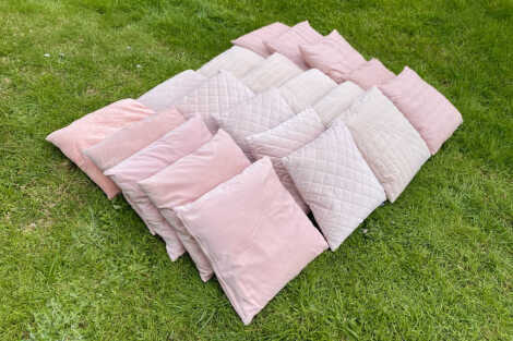 'All The Pinks' Cushion Package (20)