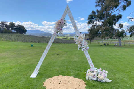 Whitewash Triangle Arbour