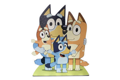 Heeler Family Cutout - 1 Piece