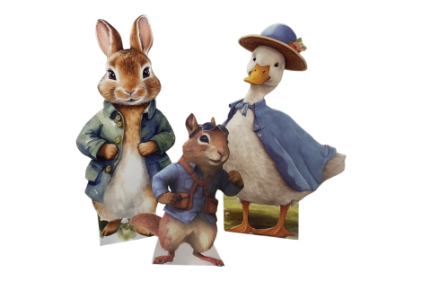 Peter Rabbit Cutout Package - 6 Piece