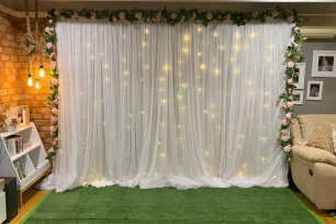 Fairylight Curtain & Grass Package