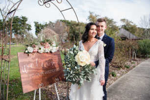 Rustic-style wedding