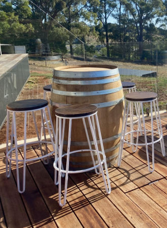 Wine Barrels & Bar Tables